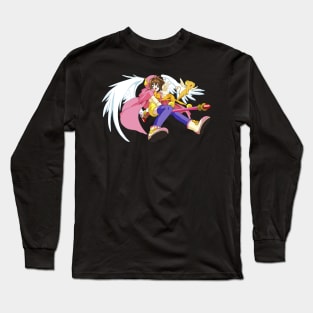 Sakura flying Long Sleeve T-Shirt